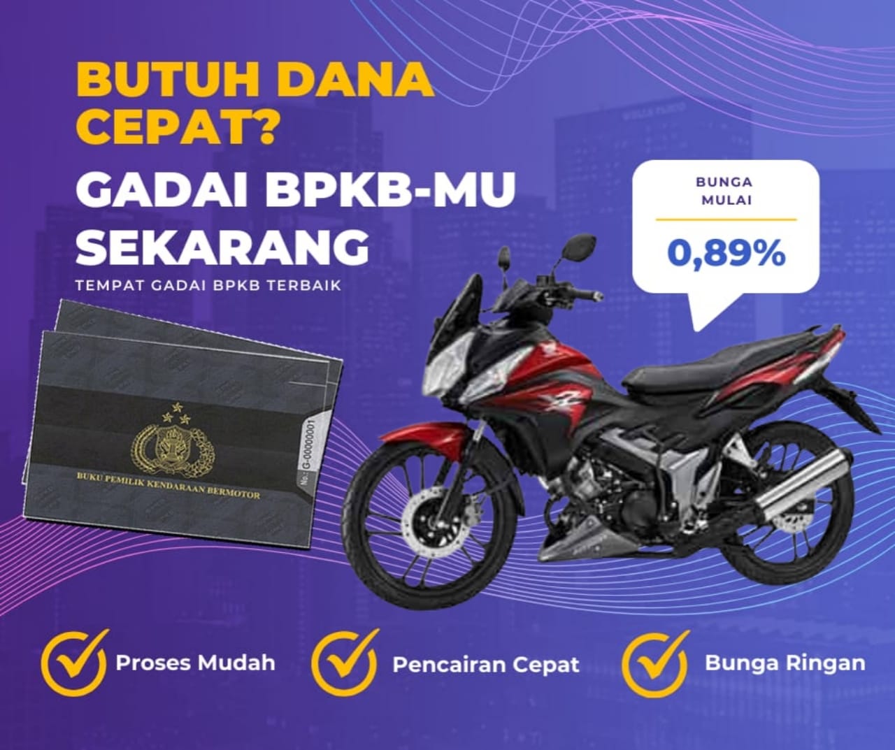 Kredit Jaminan Bpkb Motor Honda Cs1 150 Dapat Dana Berapa? Seperti Ini Simulasinya